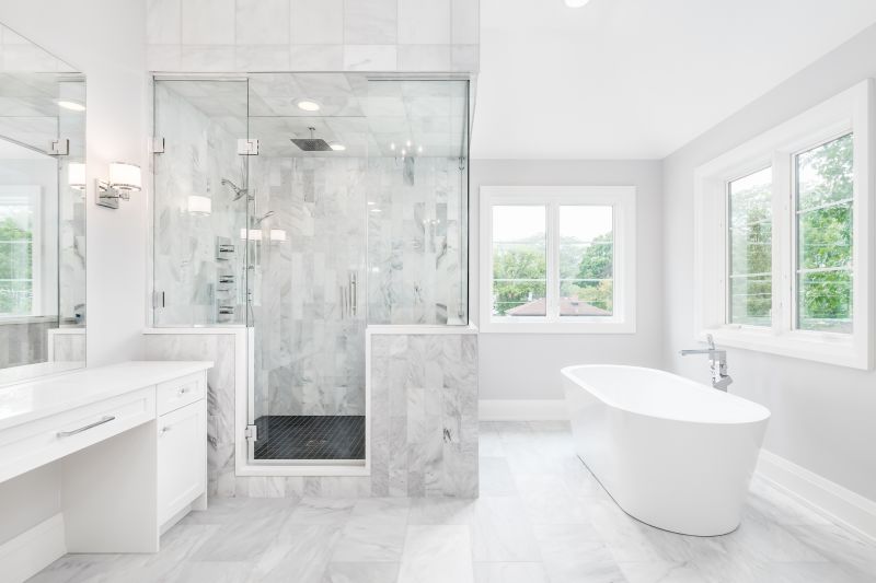 Luxury Master Bathroom Floors